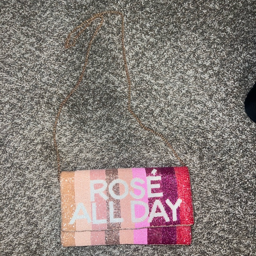 Rose all day Franchesca’s purse